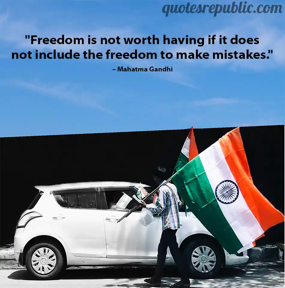 Independence Day Small Quotes
