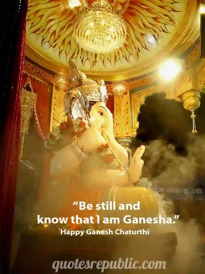 Best Quotes For Ganesh Chaturthi