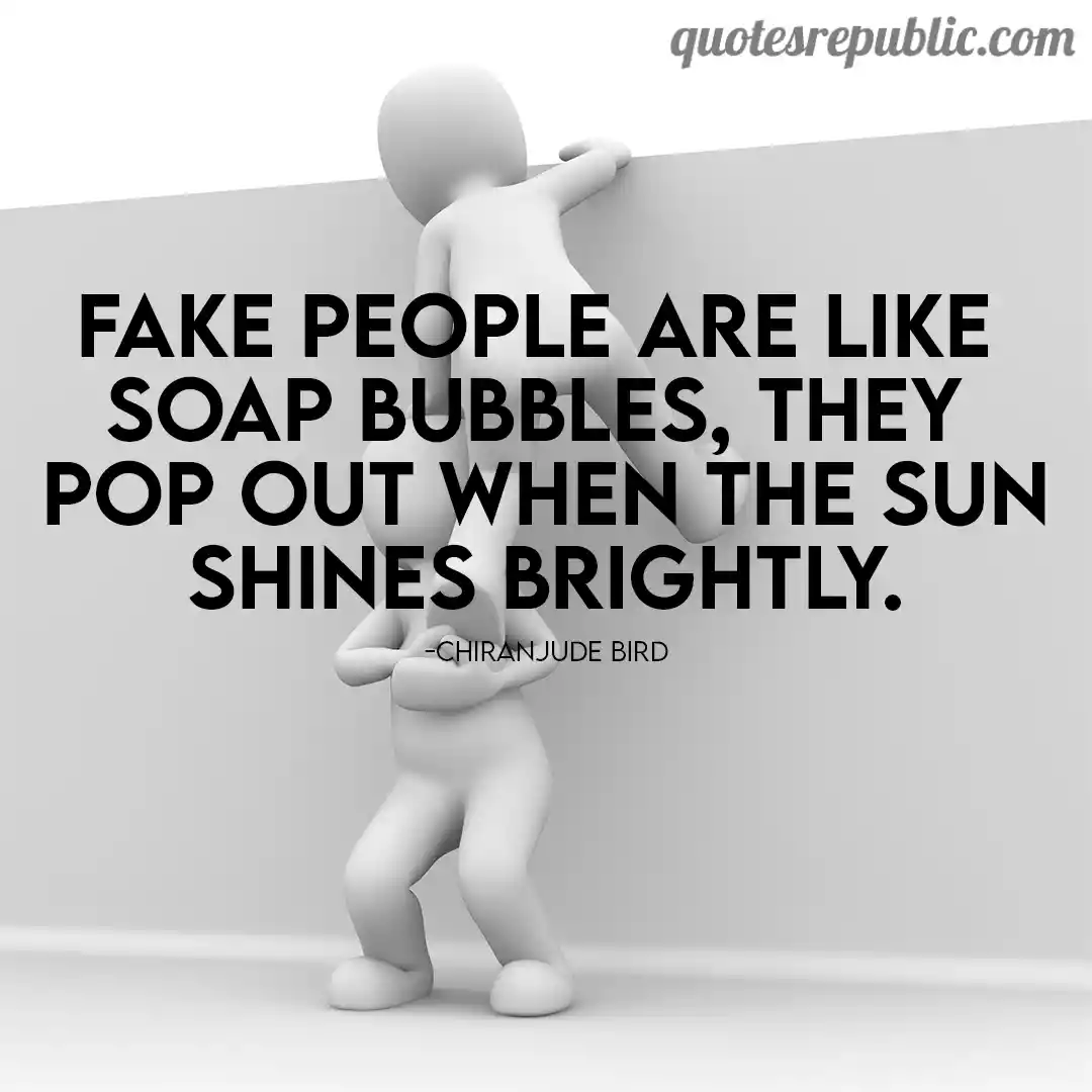 Quotes About Fake People