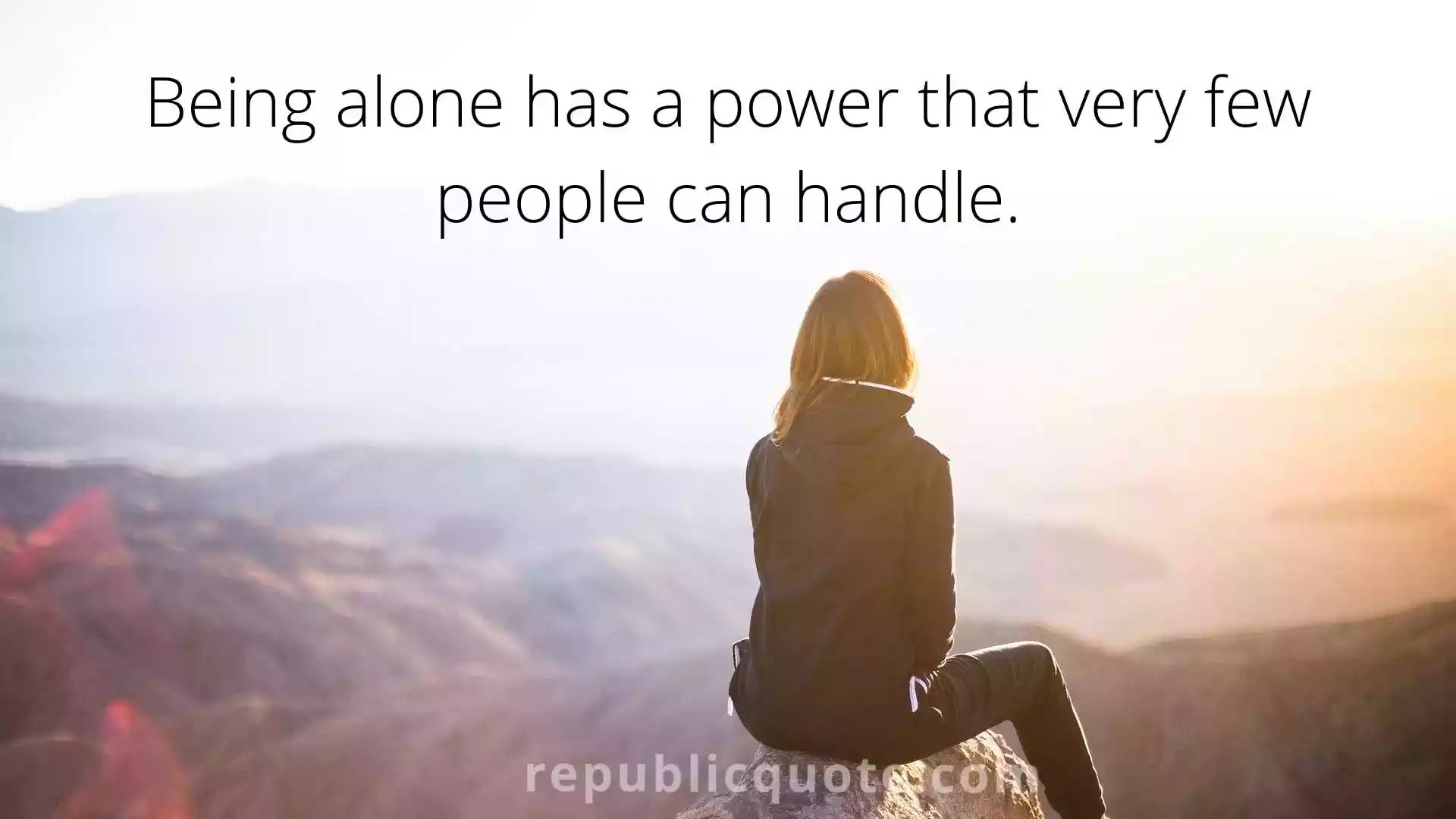 Alone But Happy Quotes