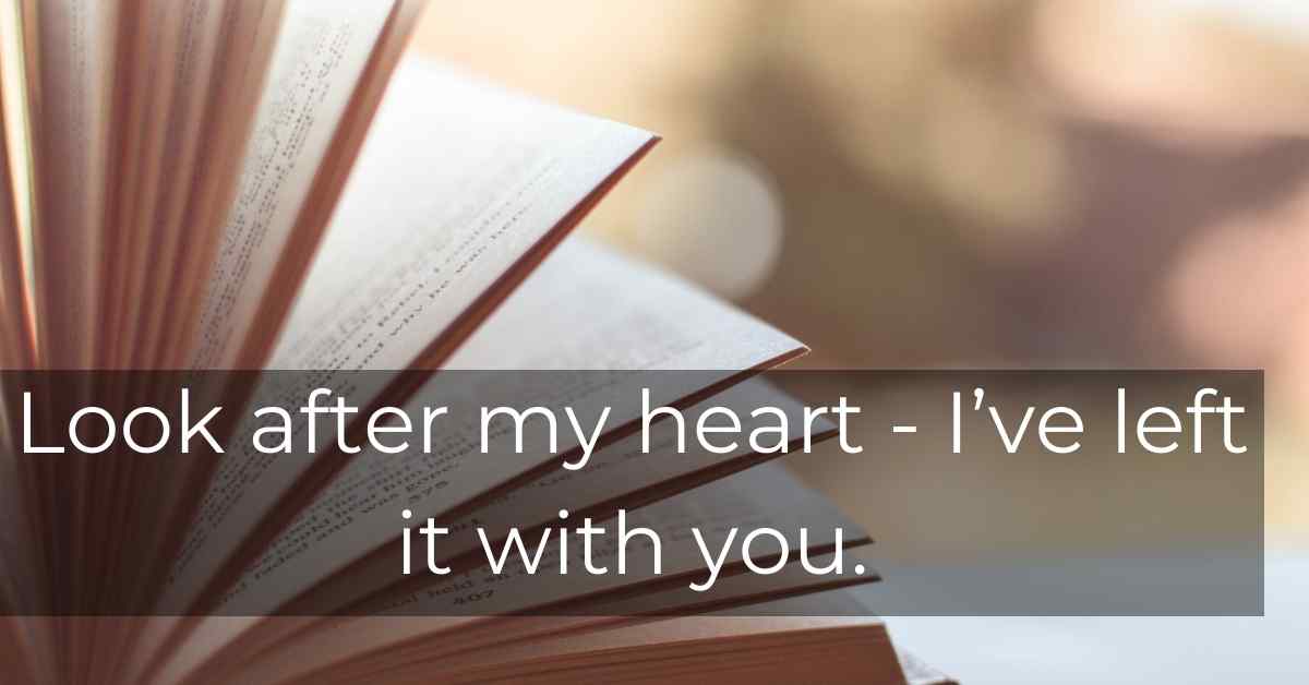 100 Love Quotes From Romantic Books | Romantic Quotes