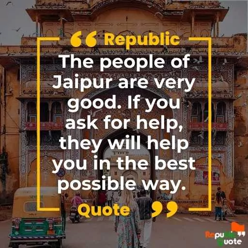 Quotes on Jaipur