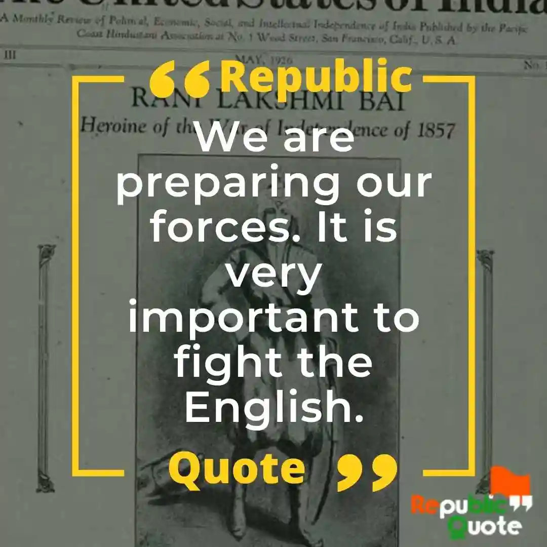 Jhansi Ki Rani Quotes in English