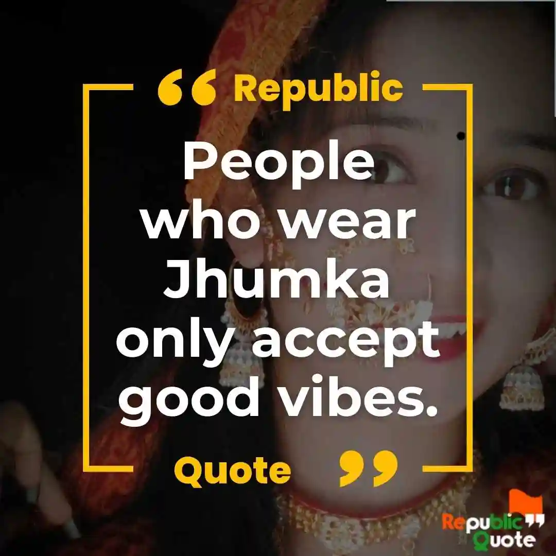 jhumka quotes
