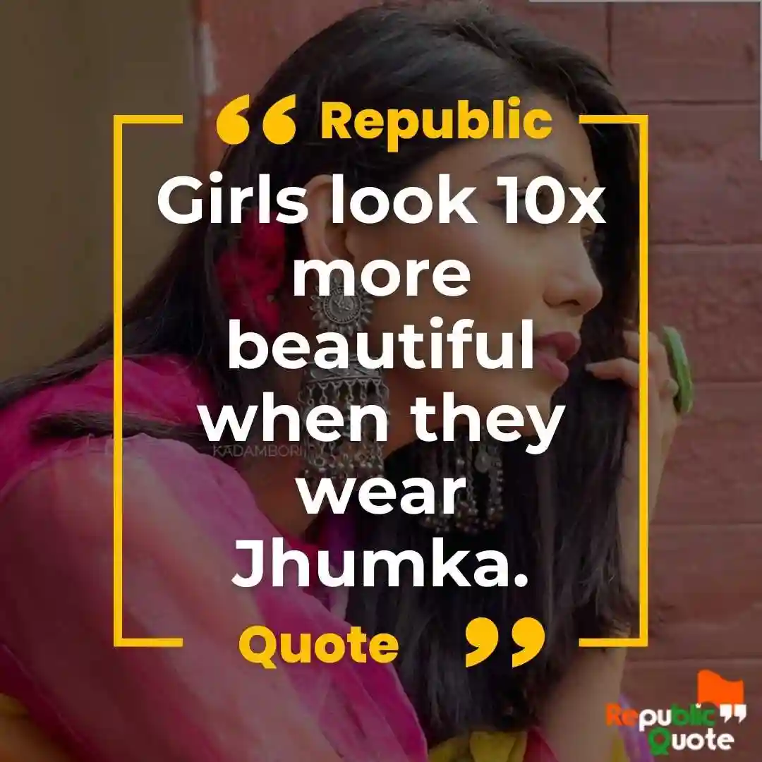 Jhumka Quotes for Instagram