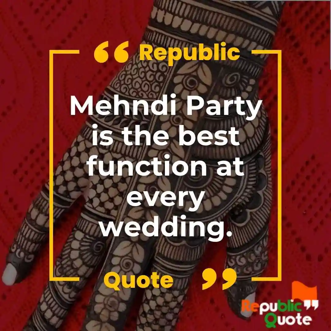 Love Mehndi Caption