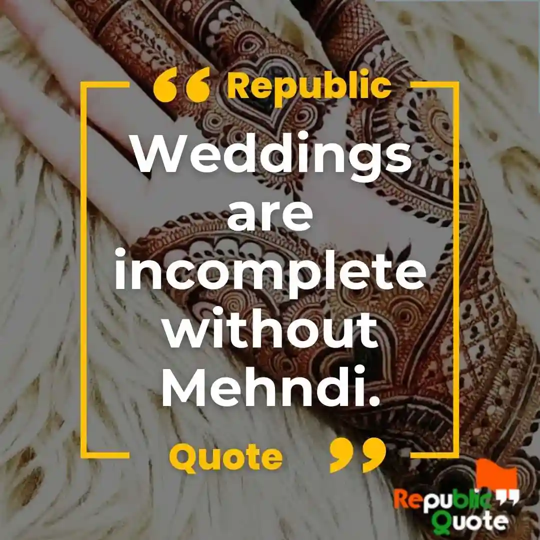 Mehndi Captions for Instagram