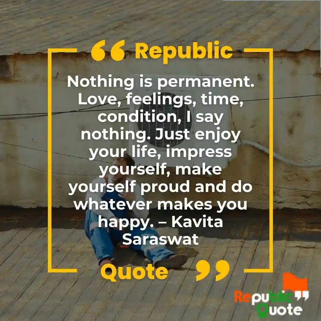 motivational nothing is permanent in life quotes