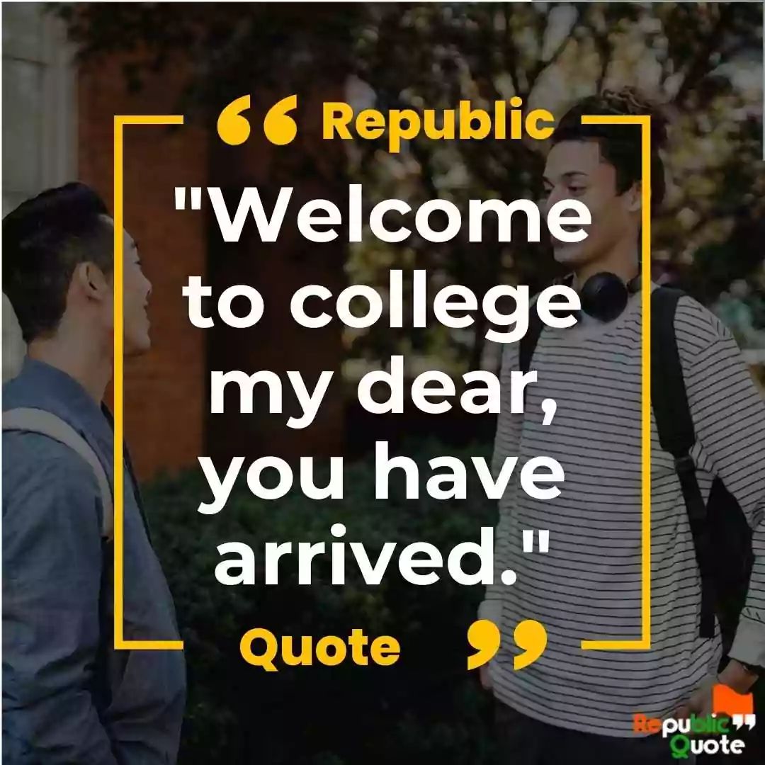 Welcome Quotes for Freshers