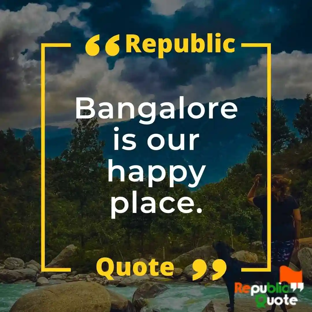 Bangalore Captions