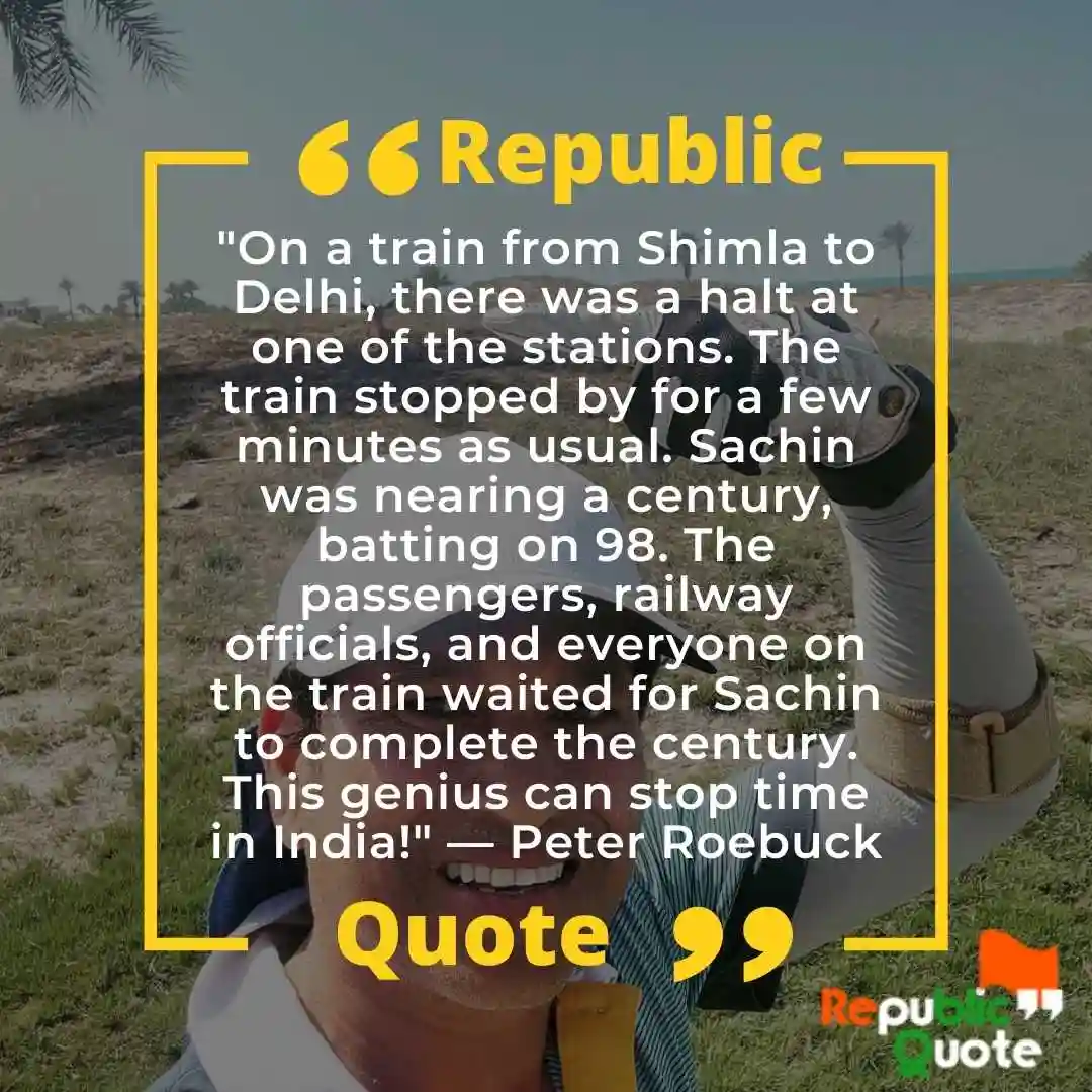 Best Quotes on Sachin Tendulkar