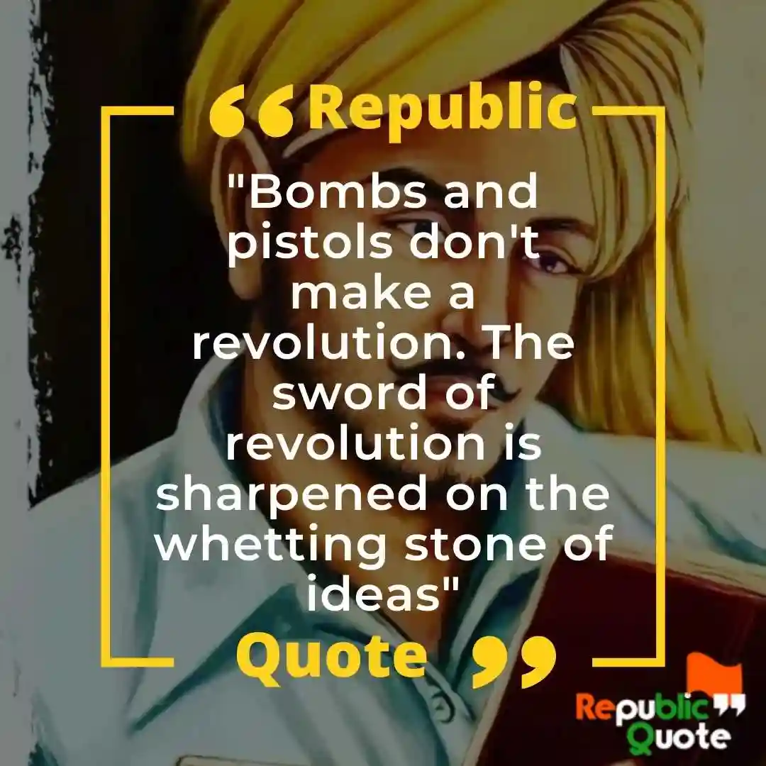 Motivational Bhagat Singh Quotes in English