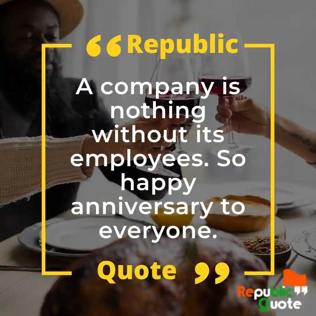 Anniversary Quotes for Company