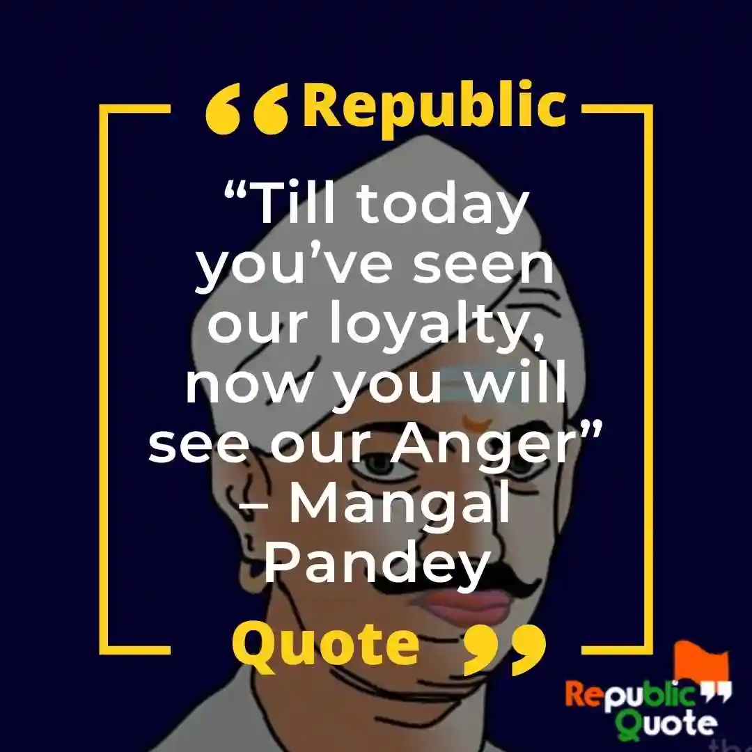 quotes of mangal pandey