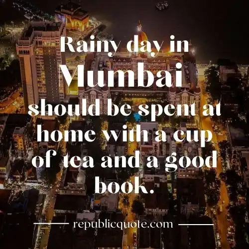 Mumbai Rain Quotes