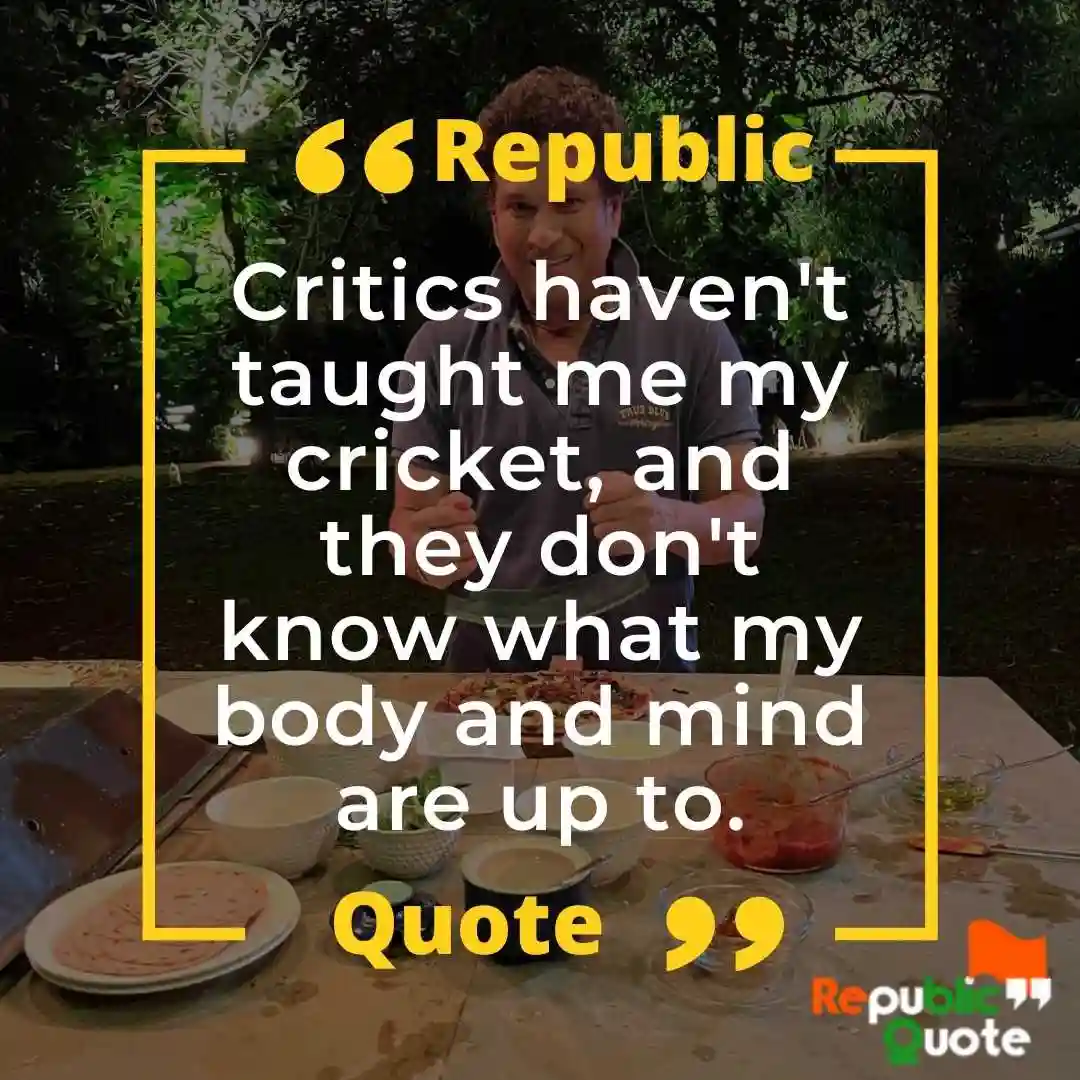 Sachin Tendulkar Motivational Quotes