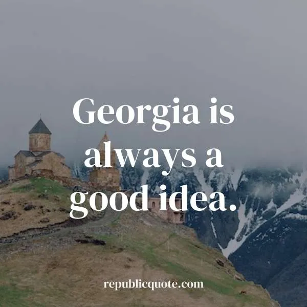 quotes about georgia