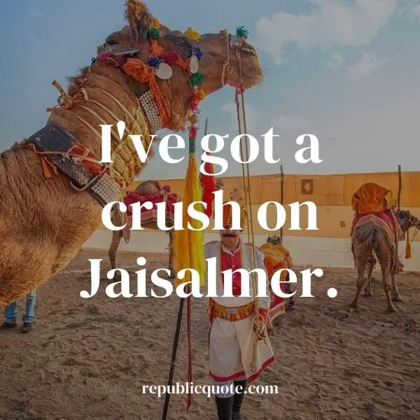 Best Jaisalmer Quotes