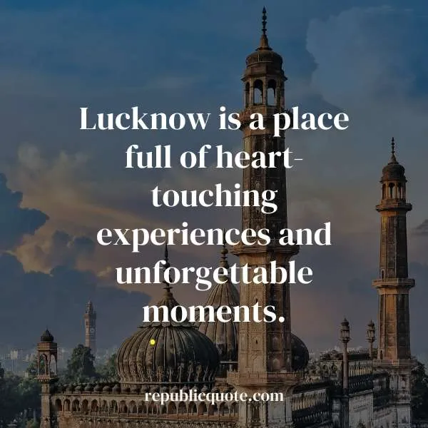Lucknow Quotes