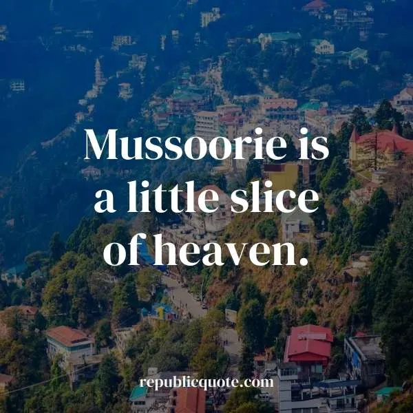captions for mussoorie trip