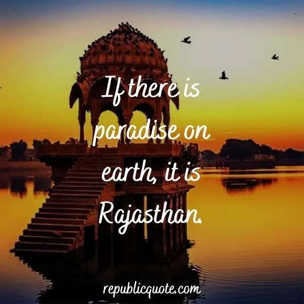 Best Rajasthan Quotes