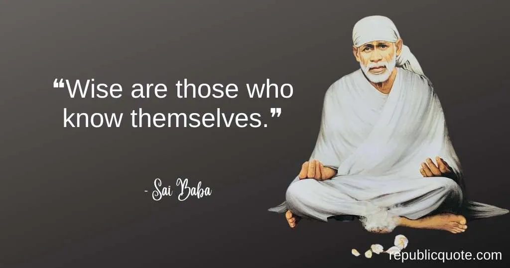 Best Sai Baba Quotes