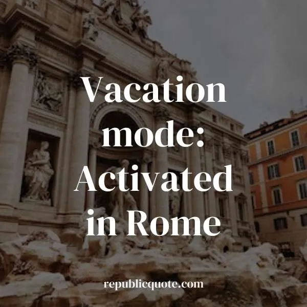 Romantic Rome Quotes