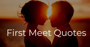 Read more about the article 15 Best First Meet Quotes | First Meet Anniversary for Love
