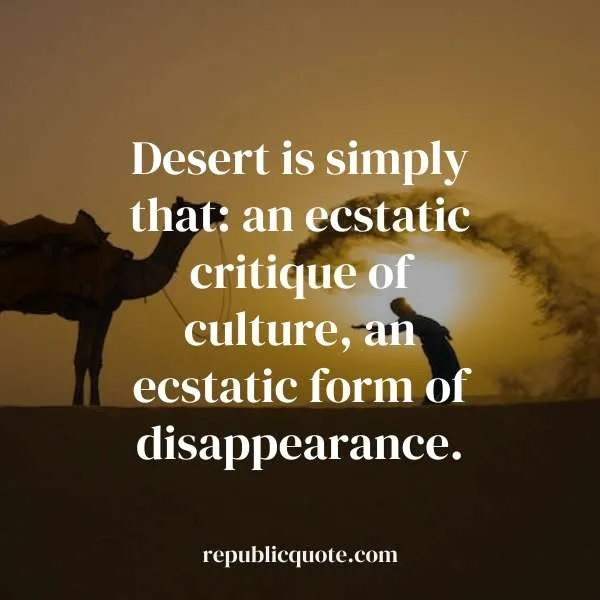 Jaisalmer Desert Quotes