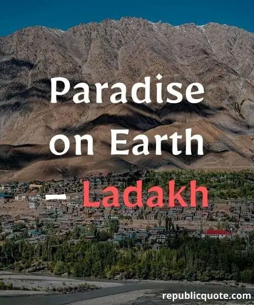 Captions for Leh Ladakh Photos