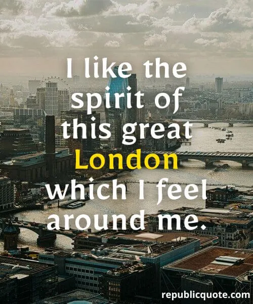 Quotes about London