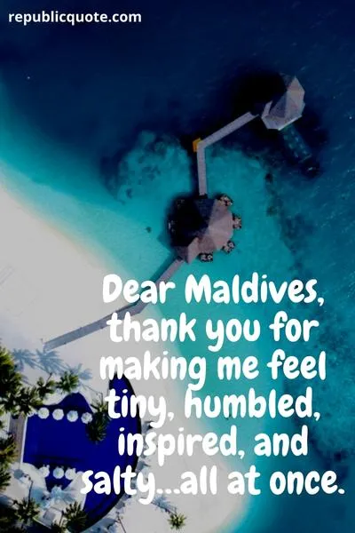 Quotes on Maldives