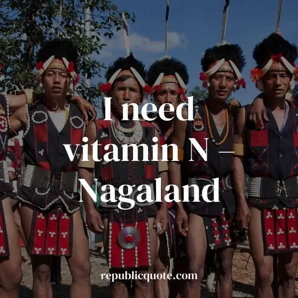 Captions for Nagaland Trip