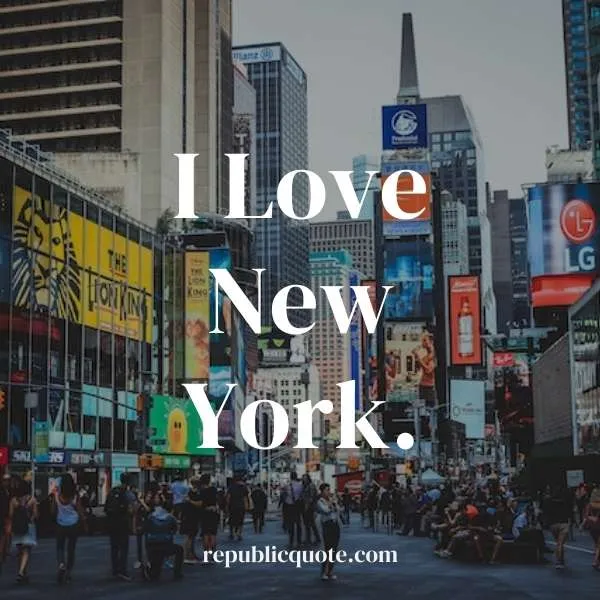 short quotes about new york