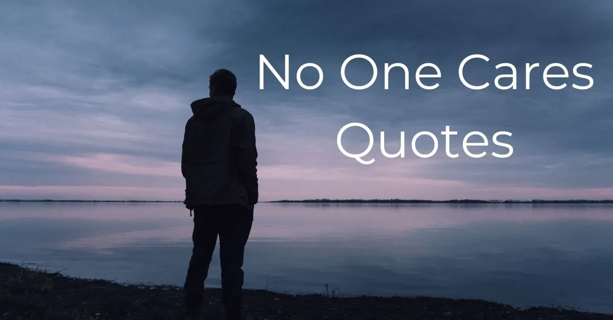 You are currently viewing Top 20 No One Cares Quotes & Sayings | Nobody Cares Quotes