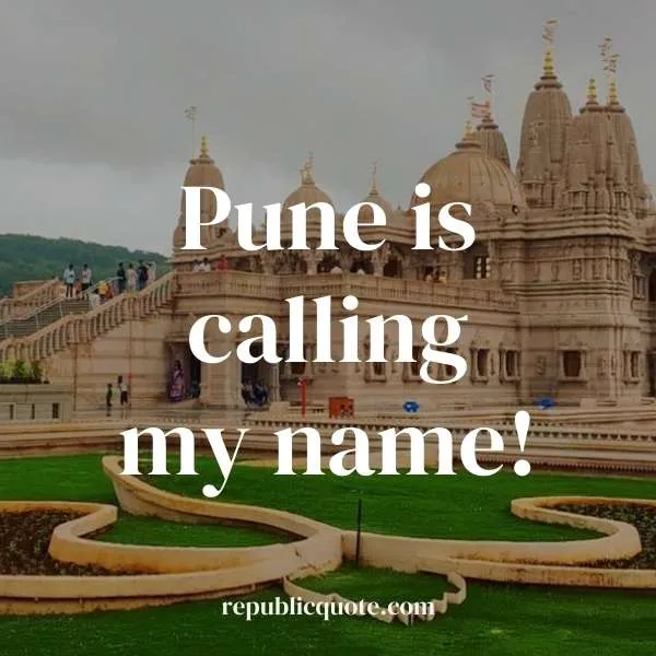 Pune Captions For Instagram