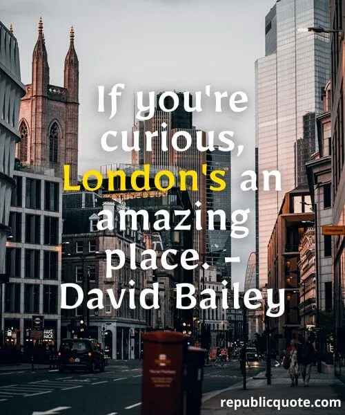 Quotations about London