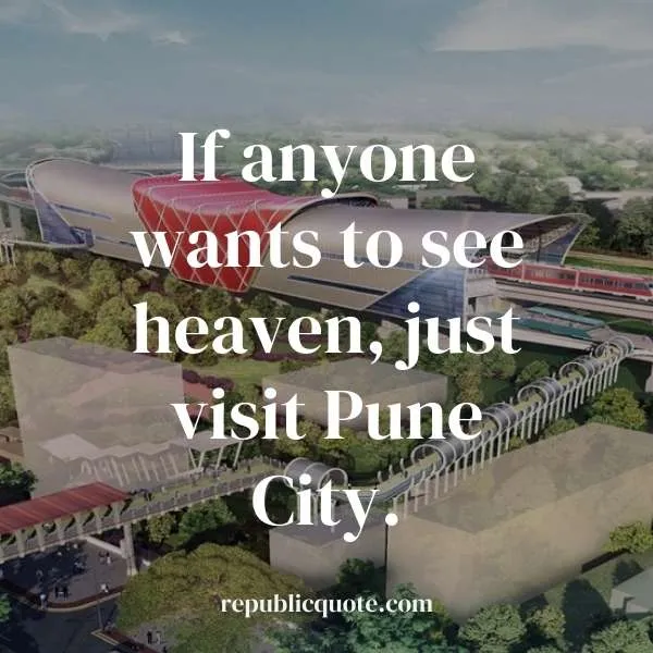 Pune Quotes in English