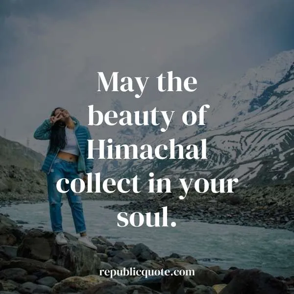 quotes on himachal pradesh in english