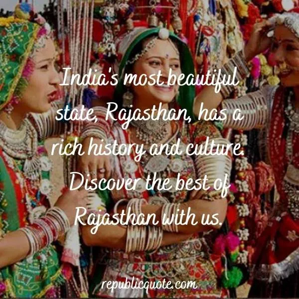 Rajasthan Tourism Quote