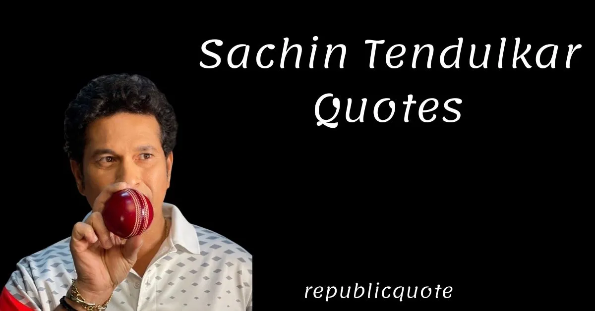 You are currently viewing 40+ Best Sachin Tendulkar Quotes and Captions 2023 | God of Cricket Quotes