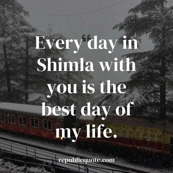 shimla captions for instagram
