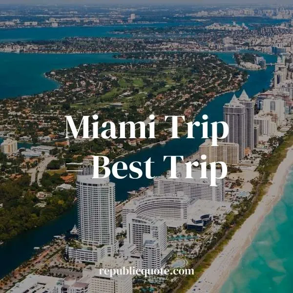 80+ Unique Miami Quotes and Captions for Instagram 2024