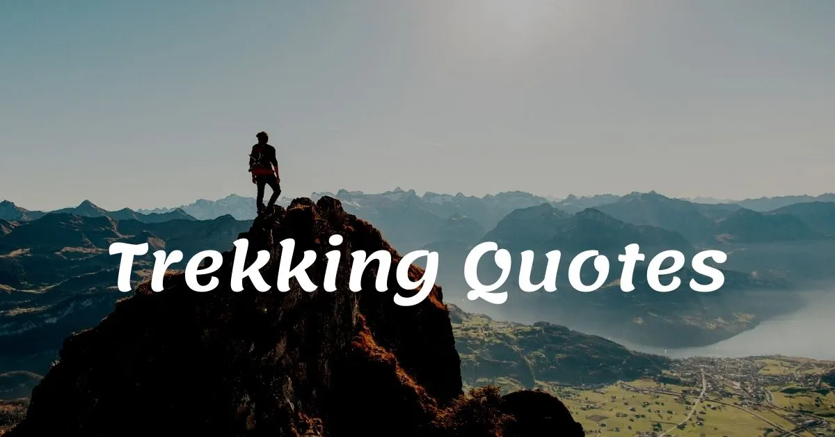 You are currently viewing Top 20 Trekking Quotes and Sayings | Inspirational Hiking Quotes