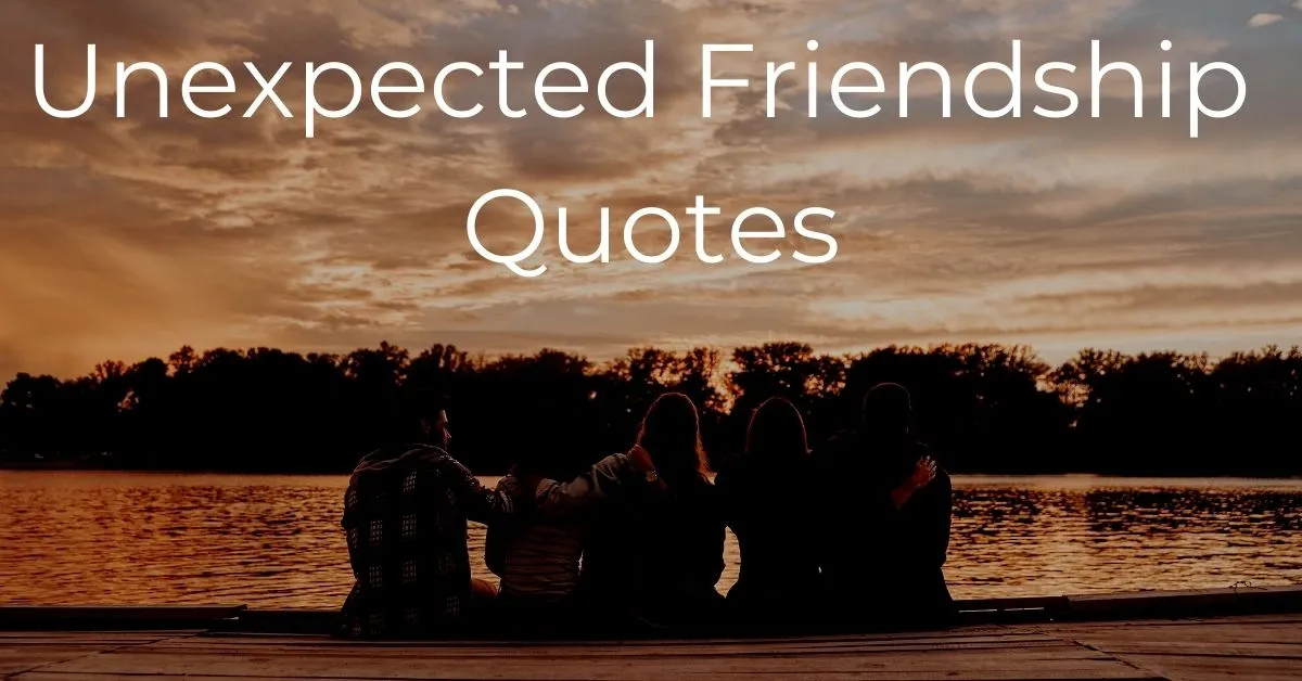 You are currently viewing Best 50 Unexpected Friendship Quotes 2023 | New Friends Quotes